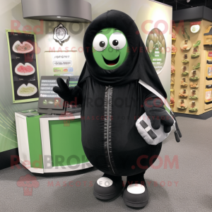 Black Cucumber mascotte...