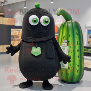 Black Cucumber mascotte...