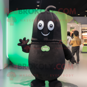 Black Cucumber mascotte...