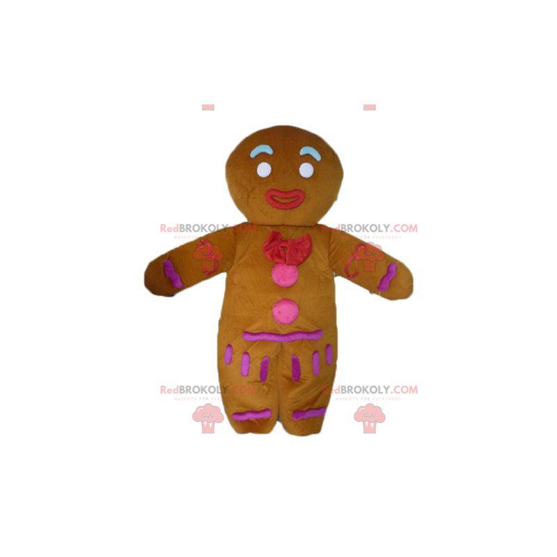 Mascot Ti famous gingerbread cookie in Shrek - Redbrokoly.com