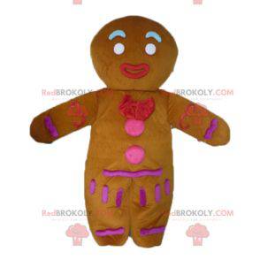 Mascot Ti famous gingerbread cookie in Shrek - Redbrokoly.com