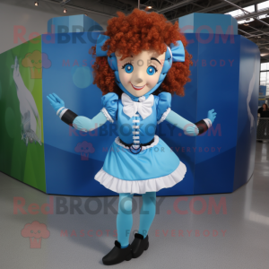 Personagem de mascote Sky...