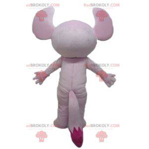 Pink koala maskot lyserød egern - Redbrokoly.com