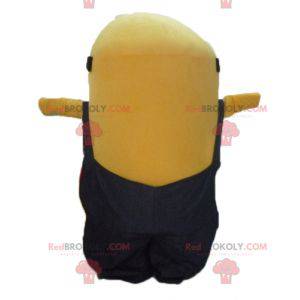 Minion mascot yellow character of me ugly and nasty -