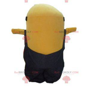 Minion mascot yellow character of me ugly and nasty -