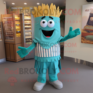 Blågrøn pommes frites...