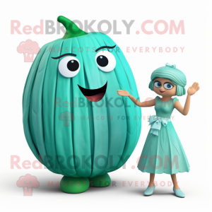 Postava maskota Teal Melon...