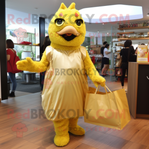 Gold Fried Chicken mascotte...