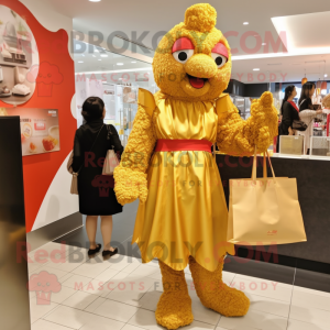 Gold Fried Chicken mascotte...
