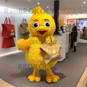 Gold Fried Chicken mascotte...