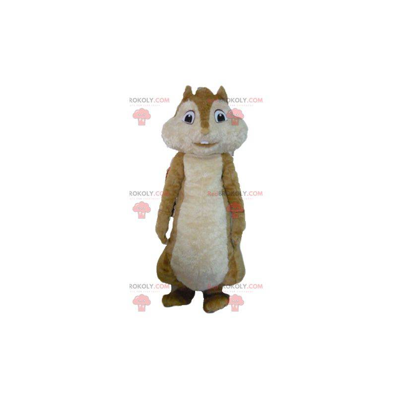 Mascotte scoiattolo marrone Alvin and the Chipmunks -