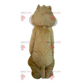 Alvin e os esquilos mascote do esquilo marrom - Redbrokoly.com