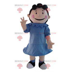 Mascot Lucy Van Pelt, girlfriend of Charlie Brown in Snoopy -