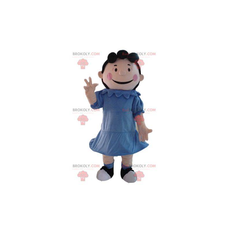 Mascot Lucy Van Pelt, girlfriend of Charlie Brown in Snoopy -