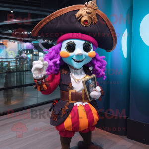  Pirate maskot drakt...