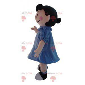 Mascot Lucy Van Pelt, girlfriend of Charlie Brown in Snoopy -