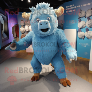 Sky Blue Woolly Rhinoceros...