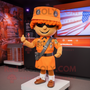 Orange American Soldier...