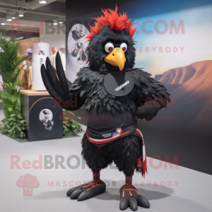 Black Roosters maskot...