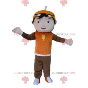 Cartoon jonge tiener jongen mascotte - Redbrokoly.com