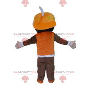 Cartoon jonge tiener jongen mascotte - Redbrokoly.com