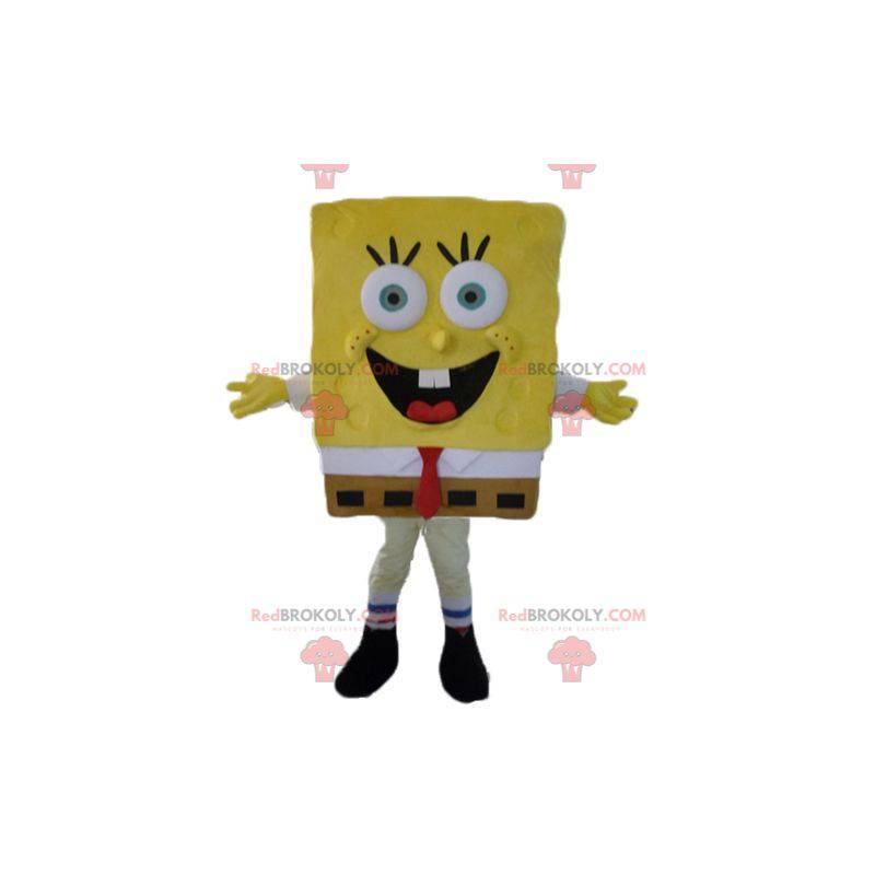 Personaje de dibujos animados amarillo de la mascota de Bob