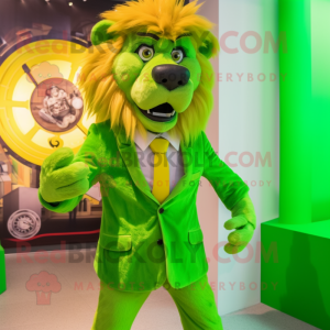 Lime Green Tamer Lion...