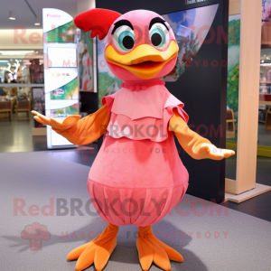 Peach Woodpecker mascotte...