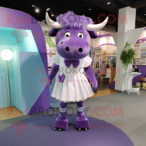 Lavendel Buffalo mascotte...