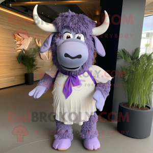 Lavendel Buffalo mascotte...