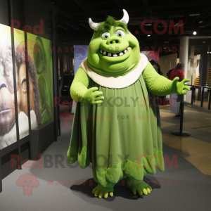 Forest Green Ogre mascotte...