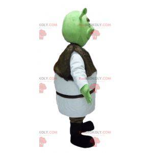 Shrek, la famosa mascotte dell'orco verde dei cartoni animati -