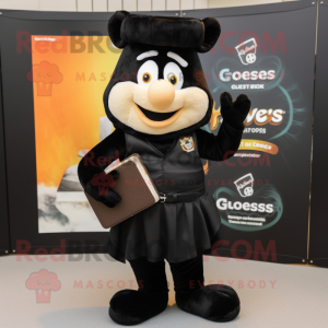 Svart Guinness maskot drakt...