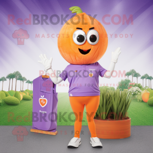 Lavendel abrikoos mascotte...