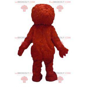 Mascotte d'Elmo de marionnette de monstre rouge - Redbrokoly.com