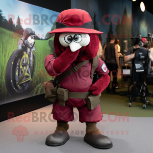 Maroon Sniper mascotte...