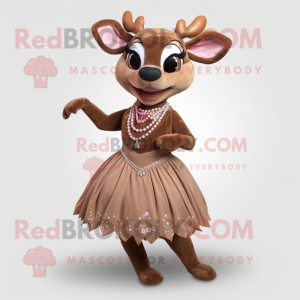 Brown Deer maskot kostyme...