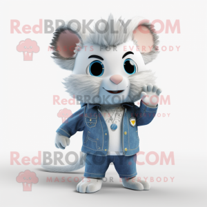 Silver Hamster maskot...