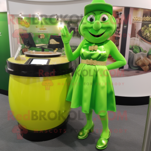 Lime Green Pot Of Gold...