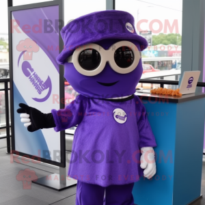 Purple Alliance maskot...
