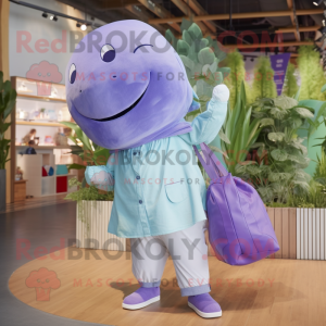 Lavender Whale mascotte...