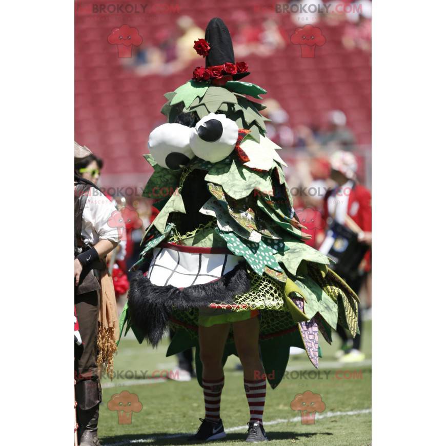 Giant green fir original mascot - Redbrokoly.com