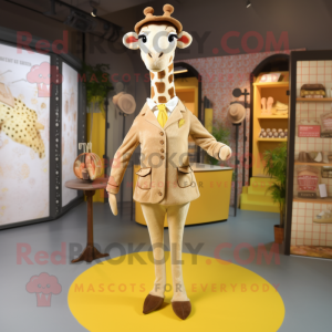  Giraffe maskot kostume...