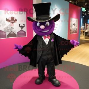 Magenta Bat mascotte...