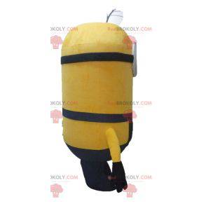 Berühmte gelbe Zeichentrickfigur des Minion-Maskottchens -