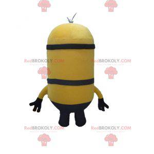 Berühmte gelbe Zeichentrickfigur des Minion-Maskottchens -