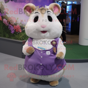 Lavendel Hamster mascotte...