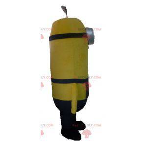 Berühmte gelbe Zeichentrickfigur des Minion-Maskottchens -