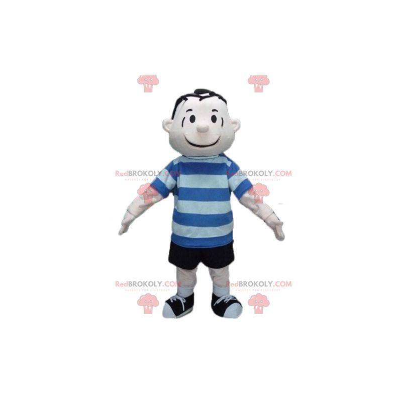 Personaje mascota Linus Van Pelt de los cómics de Snoopy -