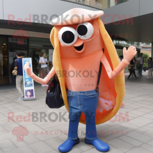 Peach Squid mascotte...